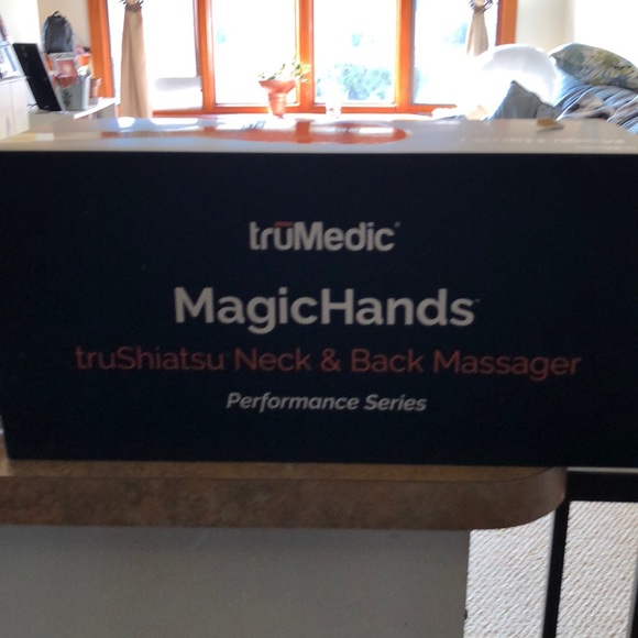 NIB TruMedic Magic Hands neck & back massager - Picture 2 of 13
